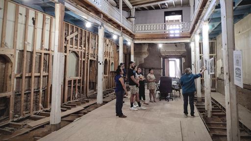 photo-of-team-from-the-nmsu-library-worked-to-digitize--catalog-and-preserve-the-amador-family-corre