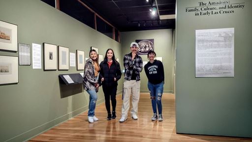 photo-of-team-from-the-nmsu-library-worked-to-digitize--catalog-and-preserve-the-amador-family-corre