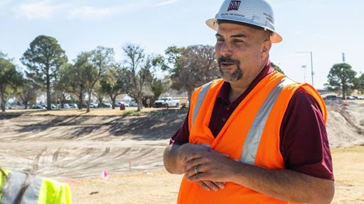 photo-of-jose-loera--executive-director-of-facilities-and-services--pd-e-at-alumni-pond-renovation-s