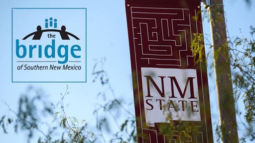 Photo of NMSU and The Bridge of Southern New Mexico logos