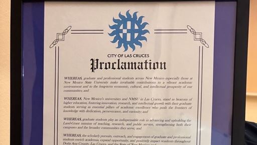 photo-of-nmsu-graduate-student-appreciation-week-proclamation-issued-by-city-of-las-cruces