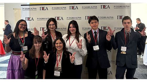 NMSU political science students present at national research conference