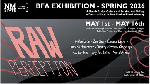 2026 BFA and MFA thesis exhibitions to open at NMSU Art Museum