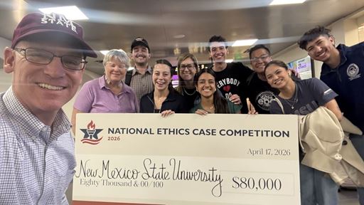 photo-of-nmsu-ethics-case-competition-team-at-the-2026-national-ethics-case-competition