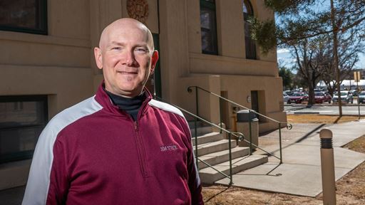 Portrait of Marko Mohlenhoff director of TRIO McNair Program at NMSU