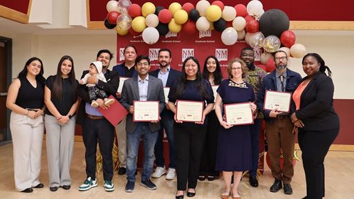 Photo of LEAD cohort during a graduation ceremony held April 30