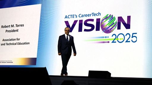 Photo of Robert M Torres now serving as president of the Association for Career and Technical Education
