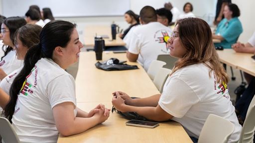 Photo of NMSU College of Business hosting the 2025 Accounting Career Awareness Program NMSU photo by Josh Bachman