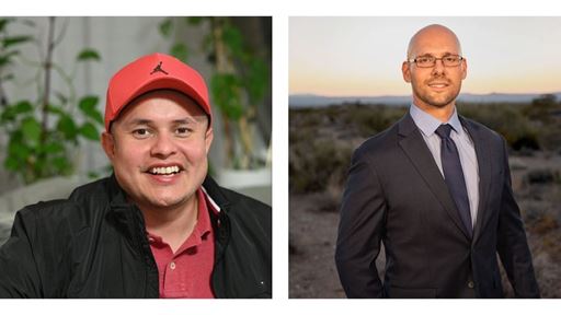 Photo of Jorge Calderon founder and CEO of Keep Chill and Jeremy Bruggemann CEO of Tetronium Technologies