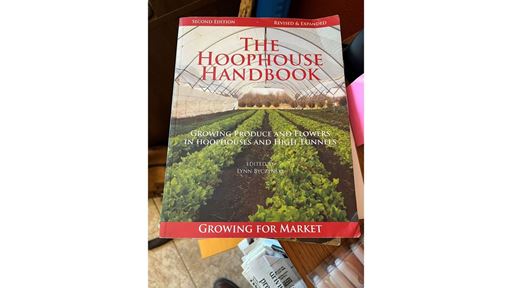 IMAGE DESCRIPTION Cover of a textbook about hoophouses