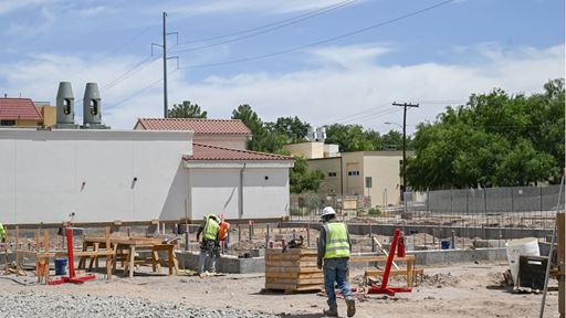 Photo of New Mexico State University s Biomedical Research Building expansion project