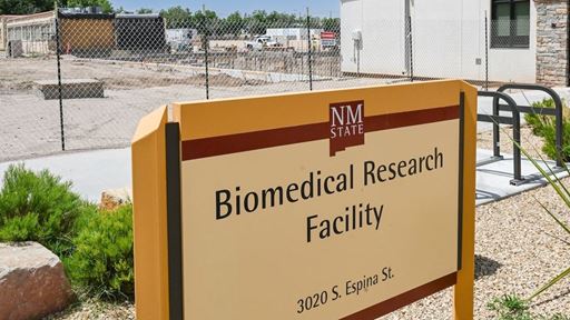 Photo of New Mexico State University s Biomedical Research Building expansion project