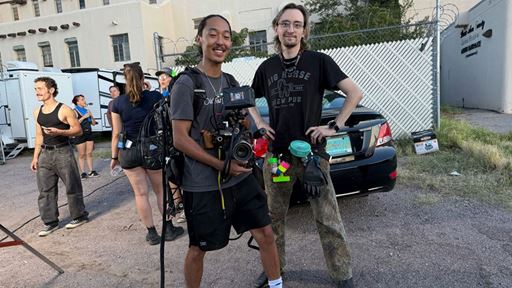 Movie filming in Las Cruces employs NMSU students alumni