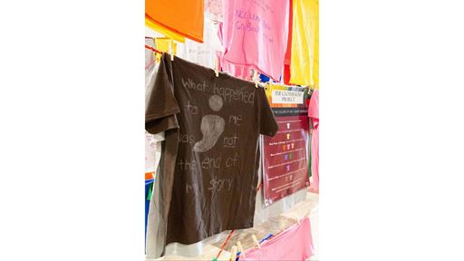 Clothesline Project brings awareness beyond statistics expanded to a month