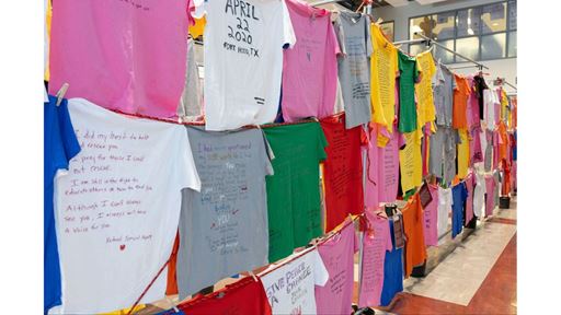 Clothesline Project brings awareness beyond statistics expanded to a month