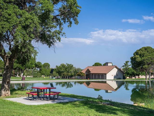 Photo of Alumni Pond reopened in August 2026