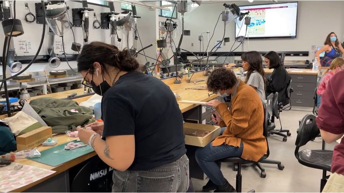 NMSU's annual jewelry sale showcases student art, teaches jewelry production skills