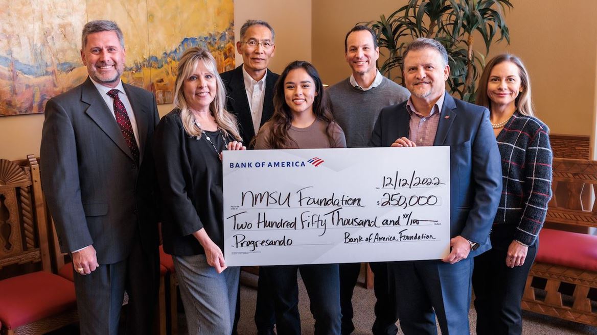 NMSU Foundation receives Bank of America grant to increase ...