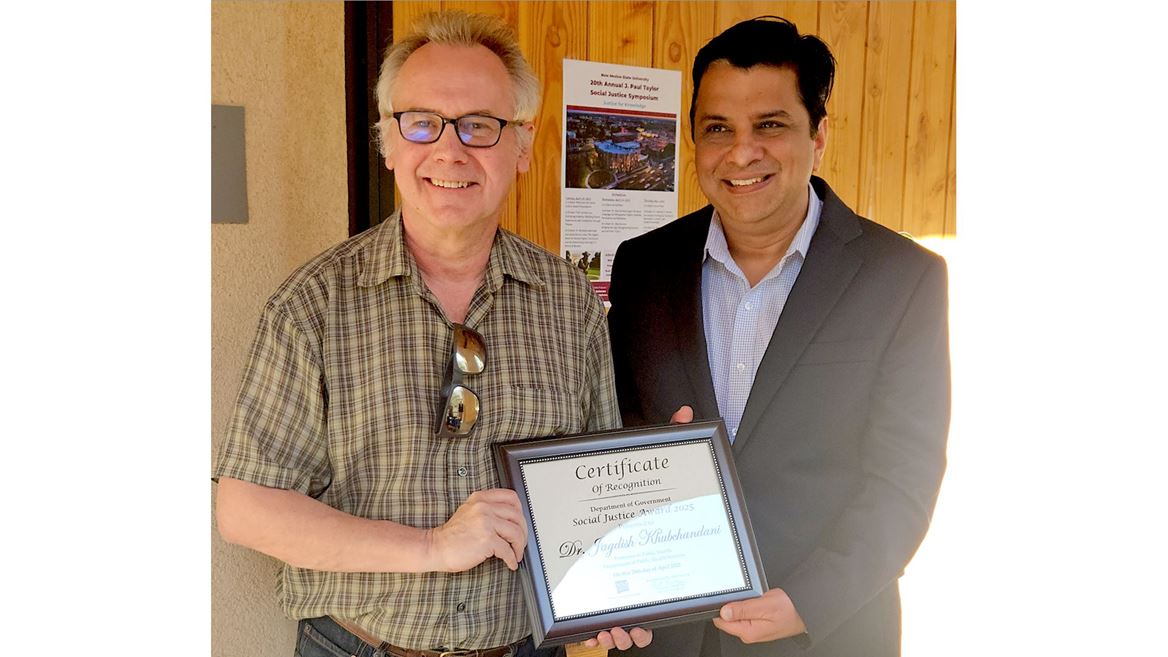 J. Paul Taylor Social Justice Award goes to NMSU public health professor, final events tonight