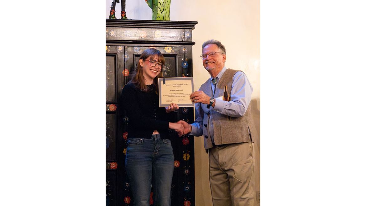 NMSU history students research recognized by Dona Ana County Historical Society