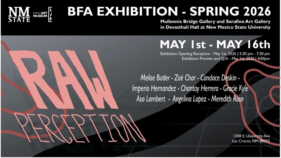 2026 BFA and MFA thesis exhibitions to open at NMSU Art Museum