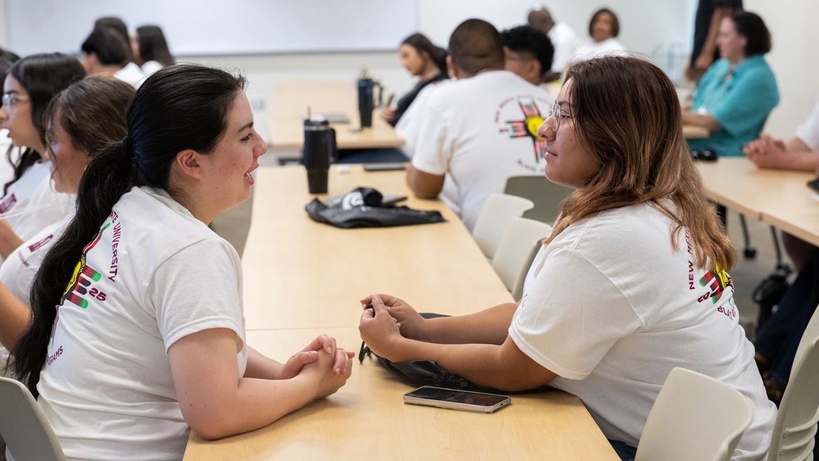 Photo of NMSU College of Business hosting the 2025 Accounting Career Awareness Program NMSU photo by Josh Bachman