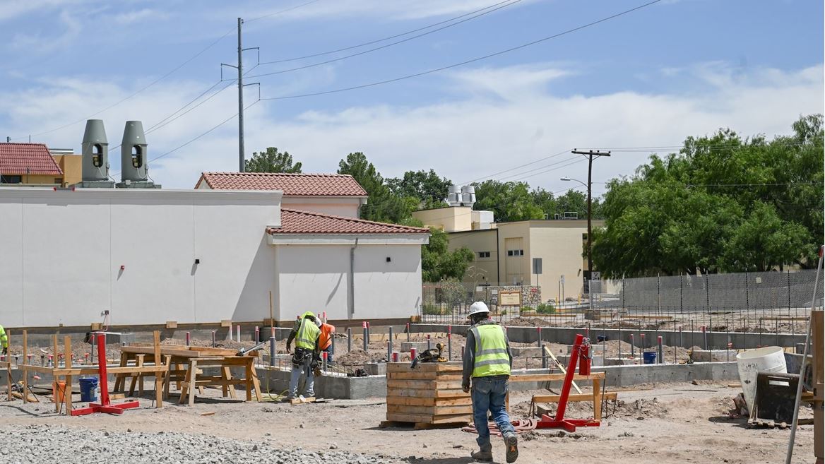 Photo of New Mexico State University s Biomedical Research Building expansion project