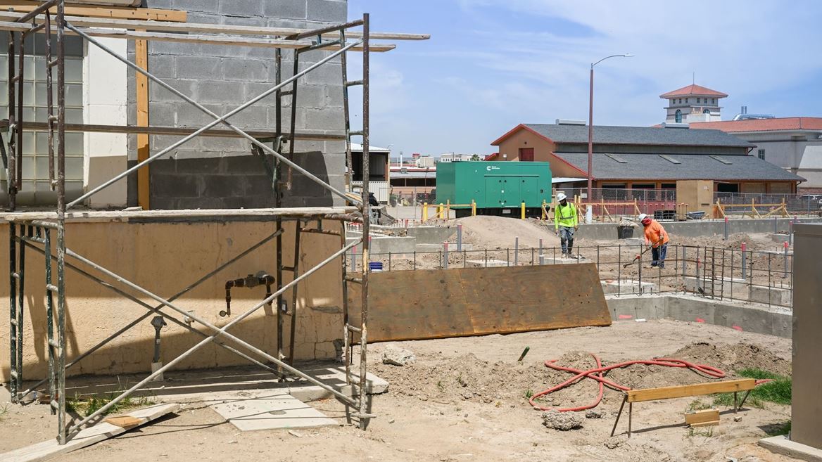Photo of New Mexico State University s Biomedical Research Building expansion project