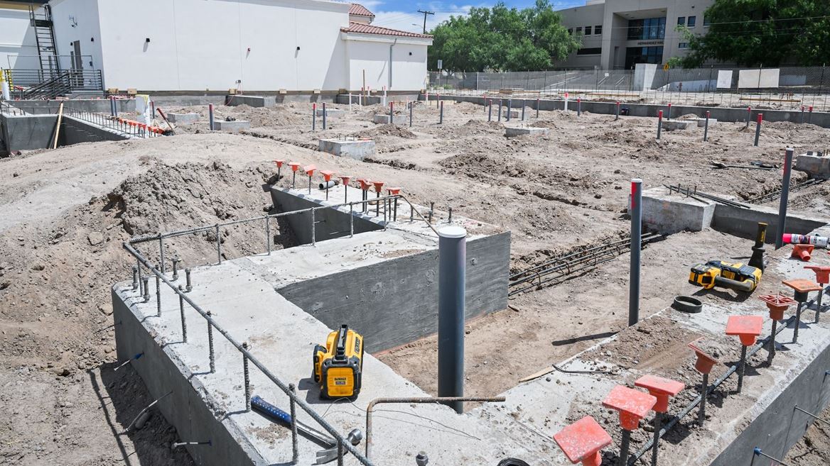 Photo of New Mexico State University s Biomedical Research Building expansion project
