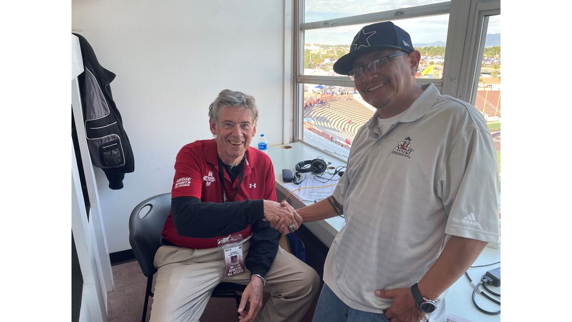 NMSU Alumnus and historic Navajo broadcaster inducted into Hall of Fame