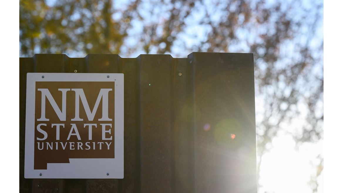 NMSU campus signage