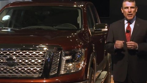 Nissan TITAN Day 2 Press Conference at the 2016 NYIAS