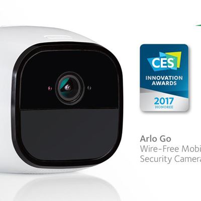 NETGEAR DEBUTS ARLO GO, FIRST 100% WIRE-FREE MOBILE HD SECURITY CAMERA WITH 4G LTE