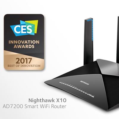 NETGEAR IS TRIPLE HONOREE FOR CES 2017 INNOVATION AWARDS
