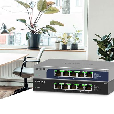 NEW MULTI-GIGABIT ETHERNET UNMANAGED SWITCHES HELP BUSINESSES BEAT ETHERNET OVERLOAD AT AN AFFORDABLE PRICE