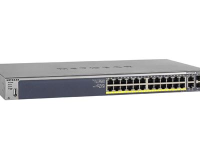 M4100-26G-POE Managed Switch (24-Port, PoE, Gigabit Ethernet, L2+)