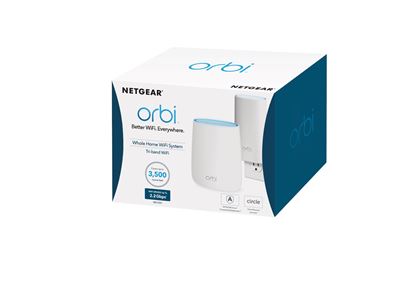 Orbi™ Whole Home AC2200 Tri-band WiFi System  (RBK20W)