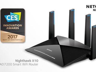 NETGEAR IS TRIPLE HONOREE FOR CES 2017 INNOVATION AWARDS