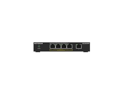 NETGEAR 5-Port Gigabit Ethernet PoE+ Unmanaged Switch (GS305PP)