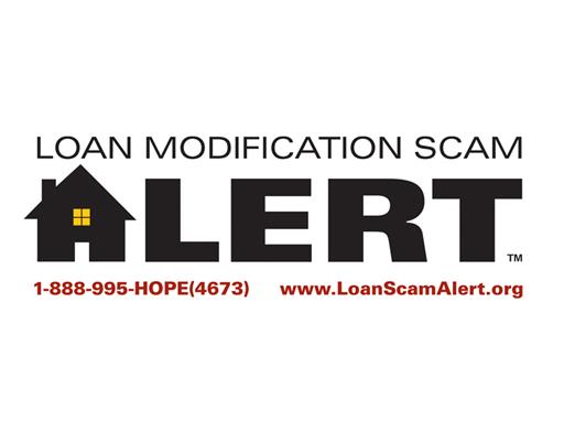 Loan Modification Scam Alert