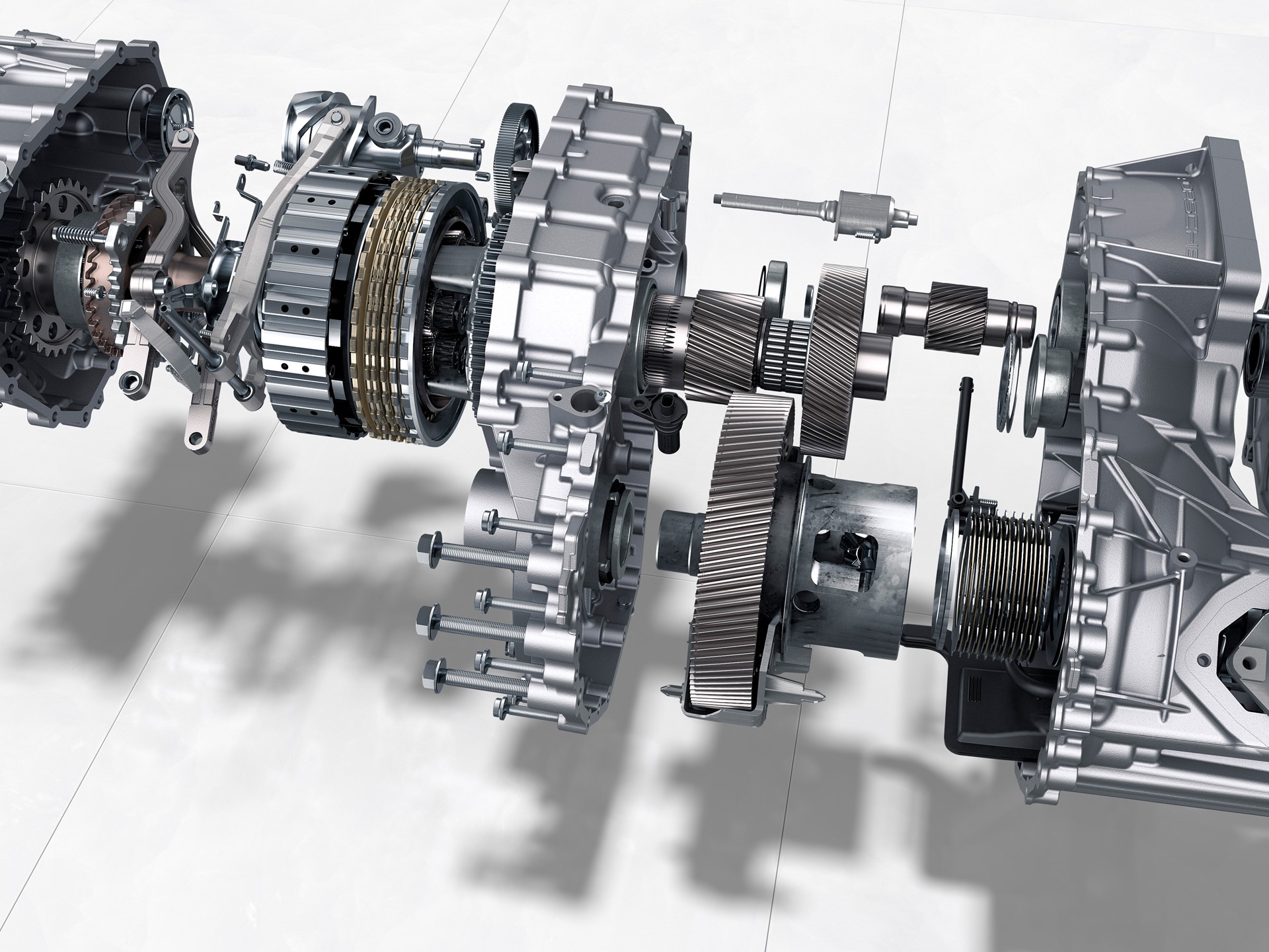 Taycan: Two-speed transmission on the rear axle, 2019, Porsche AG