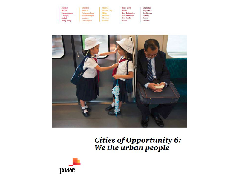 Cities of opportunity 6: We, the urban people Cities of opportunity 6: We, the urban people