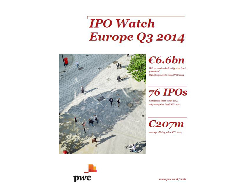 IPO Watch Europe Q3 2014 cov IPO Watch Europe Q3 2014 cov