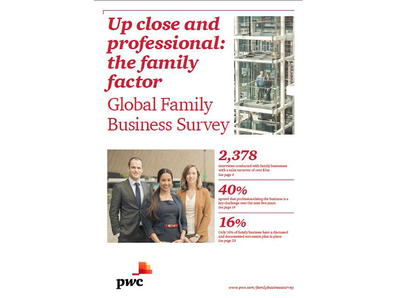 Up close and professional: the family factor Up close and professional: the family factor