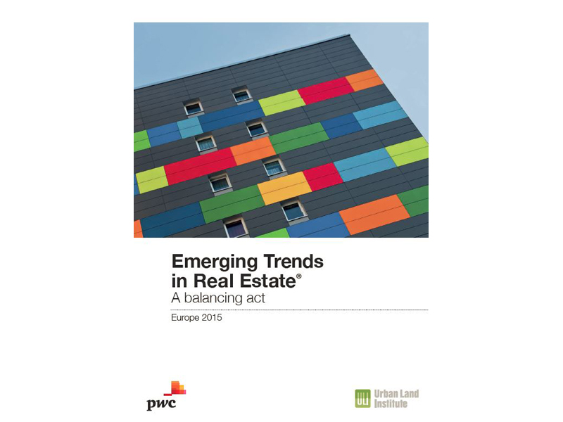 Emerging Trends in Real Estate -- A balancing act Emerging Trends in Real Estate -- A balancing act