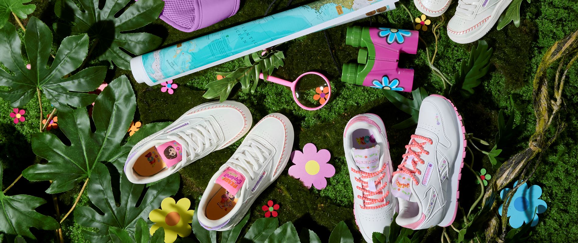 Reebok and Paramount Launch Vibrant Kids Sneaker Collection Inspired by Everyone s Favorite Explorer Dora
