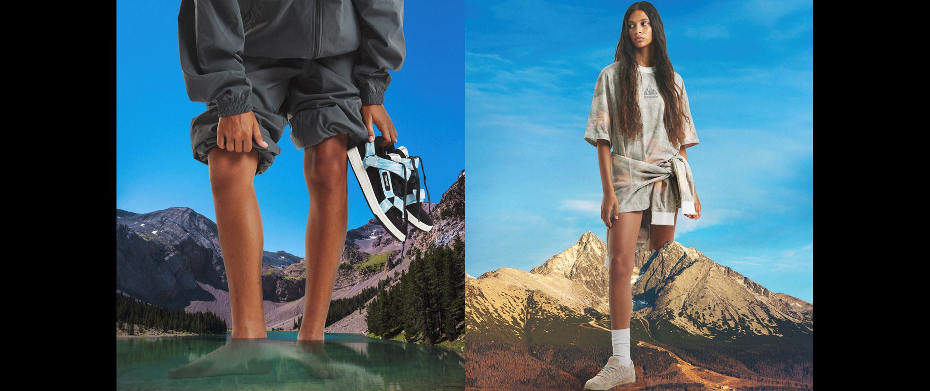 Reebok and MARKET Dive into Land Sea for Bold Club C 85 Footwear and Apparel Collaboration