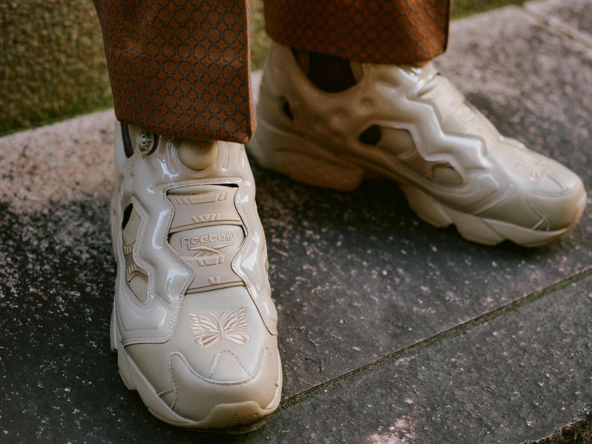 ★Reebok X NEEDLES★Instapump Fury 94 Canvas★ Needles x Reebok - Instapump Fury 94 - Canvas | Nepenthes
