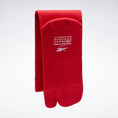 Maison Margiela x Reebok Classic - Leather - Tabi sock red