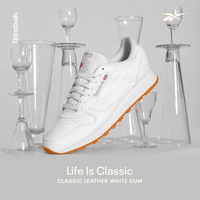 Reebok SS22 Classic Leather White Gum Paid Social Launch Instagram